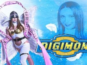 Horny Hottie Laney Grey As DIGIMON ANGEWOMAN Is About To Show You Insane Ride