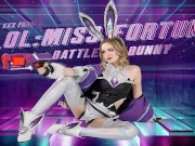 Could You Endure Lustful Petite Hottie Scarlett Sage As Miss Fortune Battle Bunny